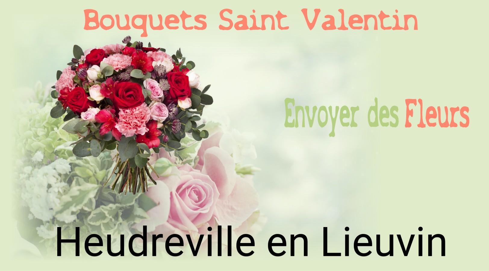 Roses de Saint-Valentin livrées à Heudreville-en-Lieuvin